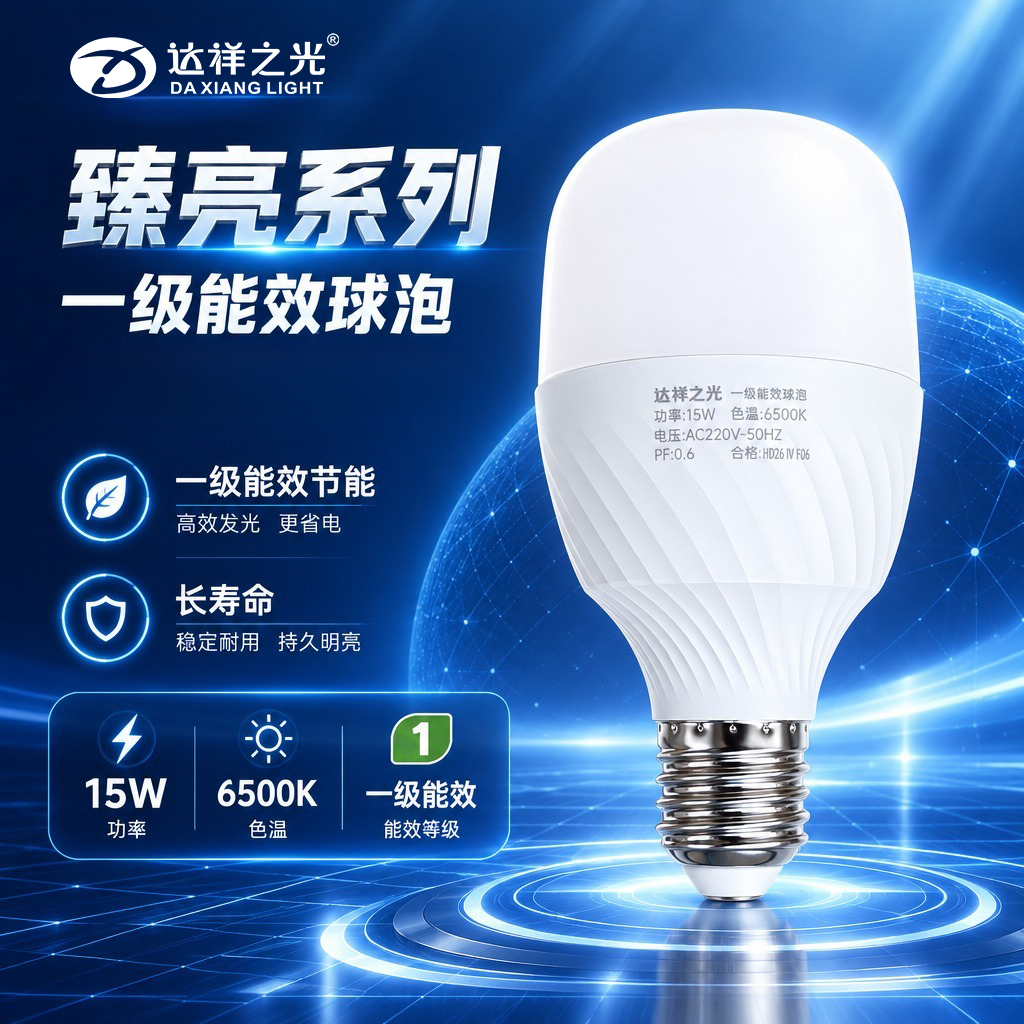 达祥球泡塑包铝臻亮系列HD（一级能效）